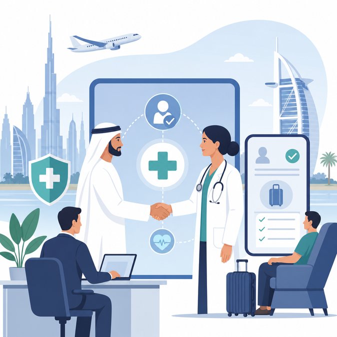 Dubai Streamlines Medical Visa Process Through GDRFA–DHA Partnership