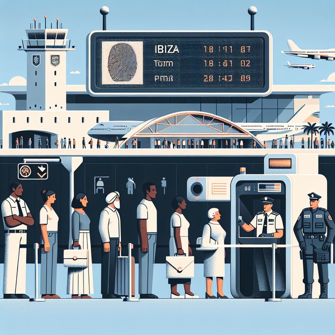 مطار إيبيزا يسرّع تركيب نظام الدخول والخروج الأوروبي استعدادًا لموسم الصيف المزدحم