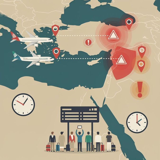 Les compagnies aériennes des Émirats arabes unis annulent de nombreux vols vers Bahreïn et le Koweït en raison des tensions régionales