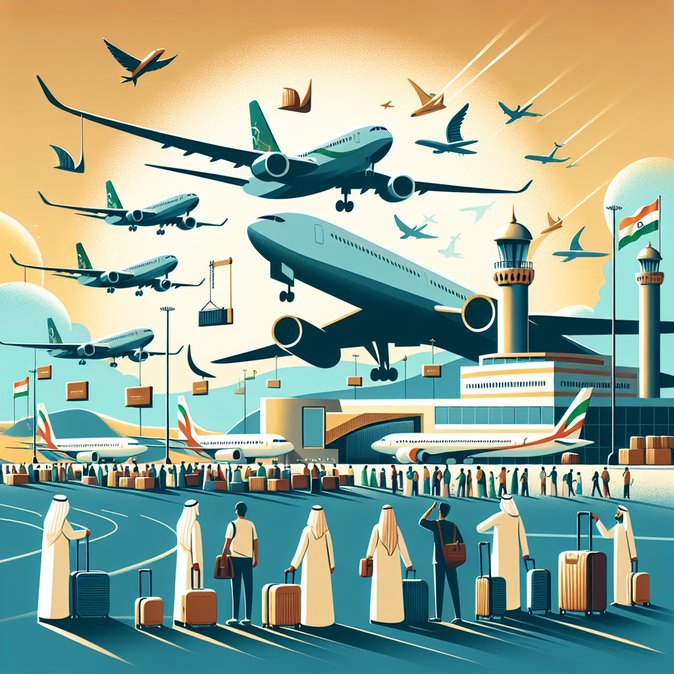 Air India and Air India Express schedule 50 special flights to six Gulf cities on 7 March