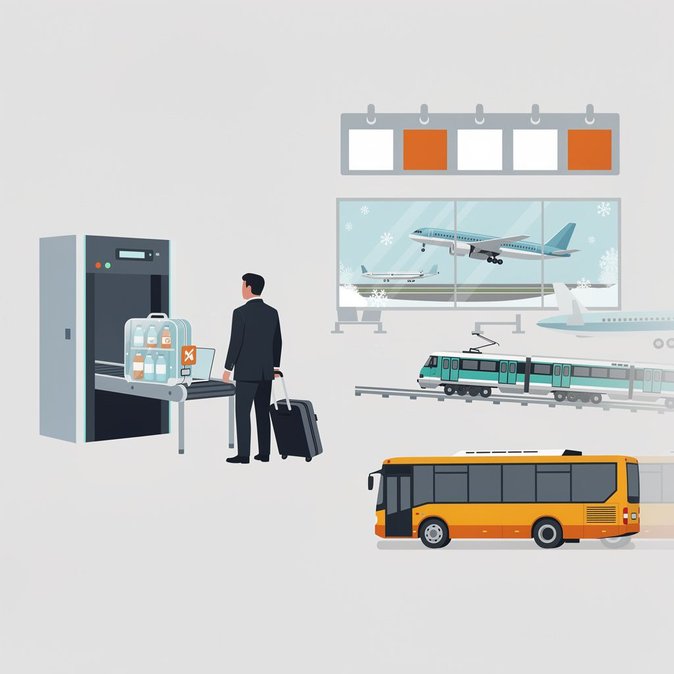 Vienna Airport Raises Liquid Allowance and Rolls Out Bus Replacements Ahead of Autumn Holidays