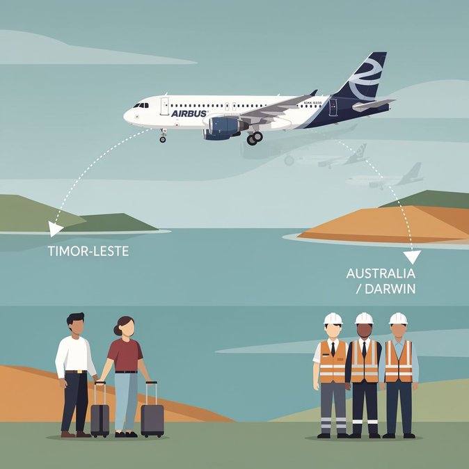 Timor-Leste’s Aero Dili begins direct Dili–Darwin flights, boosting labour-mobility pipeline