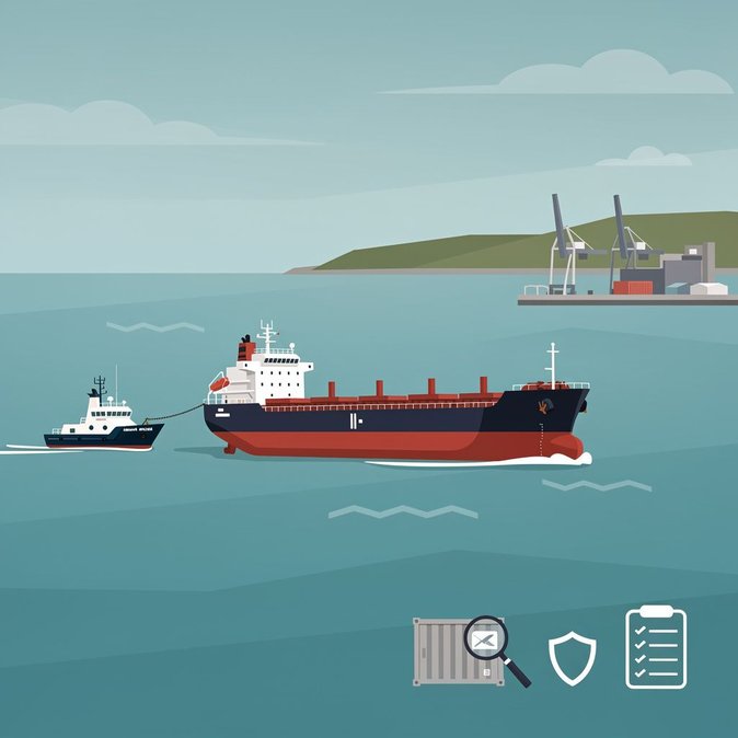 Revenue removes seized cocaine-smuggling vessel MV Matthew from Port of Cork