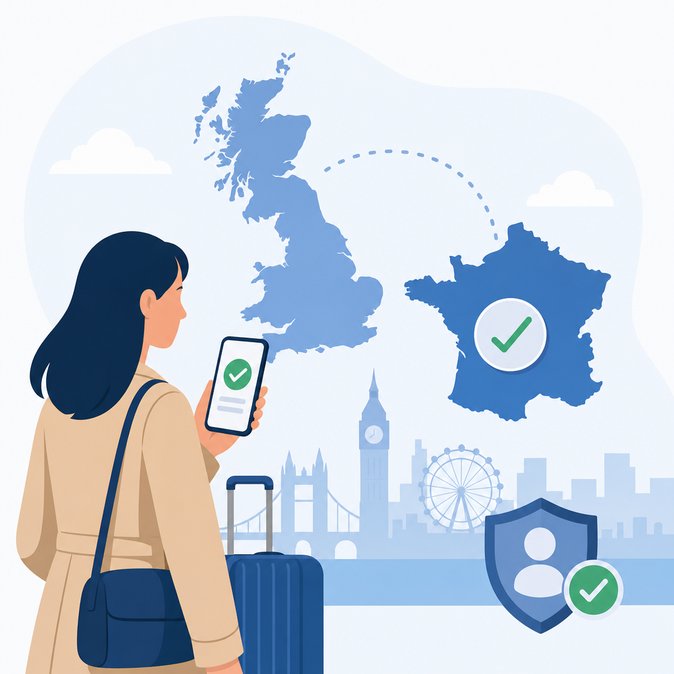 Home Office statistics show 2.3 million Electronic Travel Authorisations granted to French nationals