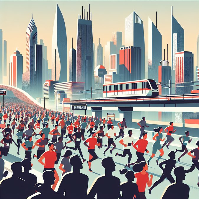 Dubai Metro to Start at 5 a.m. on 1 Feb for 25th Dubai Marathon