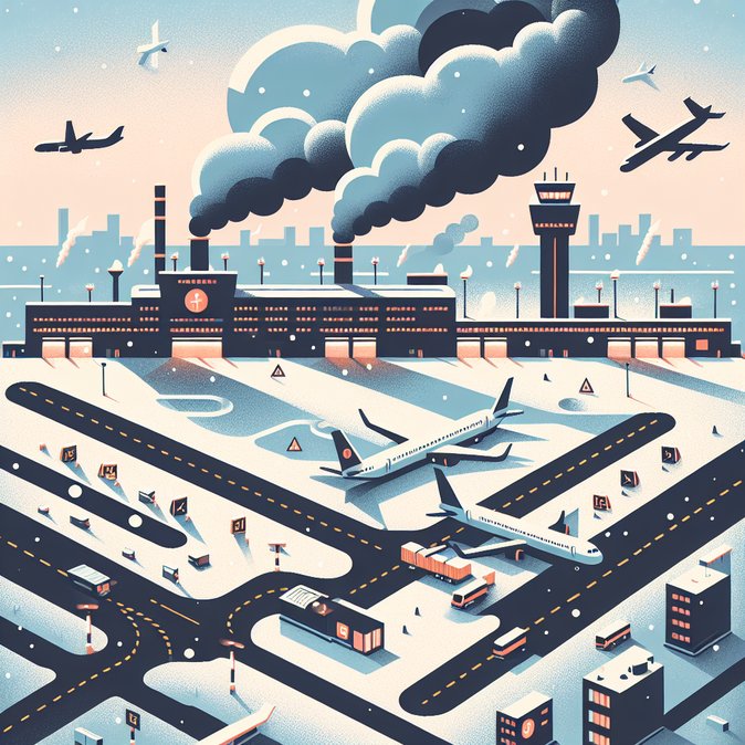 Freezing fog grounds dozens of flights at Dublin Airport