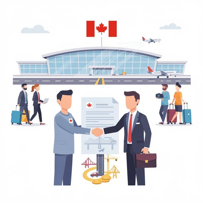 Le Premier ministre Carney propose des concessions privées pour les quatre plus grands aéroports du Canada