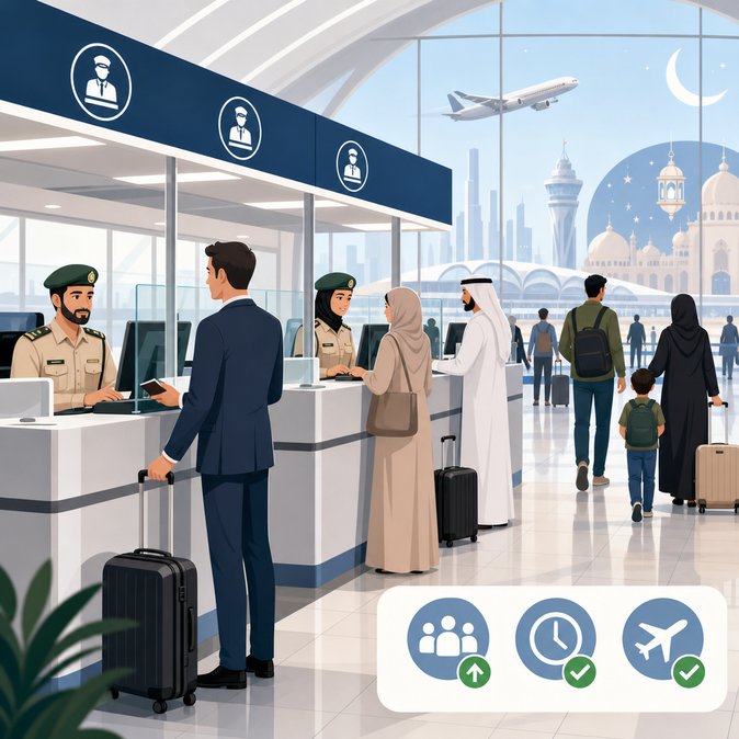 Dubaï maintient les guichets d'immigration du Terminal 3 ouverts 24h/24 pendant l'afflux de voyageurs pour l'Aïd