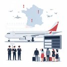 نقابات طواقم الطيران الفرنسية تعلن إضرابًا وطنيًا لمدة 5 أيام من 17 إلى 21 أكتوبر