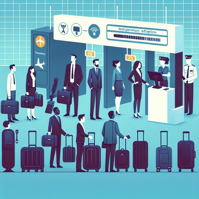 Se agravan las colas en aeropuertos franceses con la implementación del sistema de entrada y salida de la UE