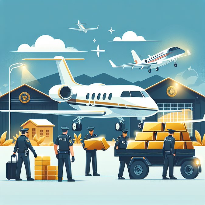 Federal Police Seize 51 kg of Gold From Private Plane, Pledging Tighter Airport Inspections