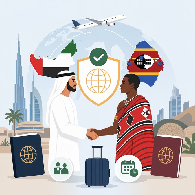 UAE and Eswatini abolish visas for each other’s citizens