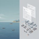 Interior Ministry data show sea arrivals down 55 % in 2026 but reception network still hosts 126,000 people