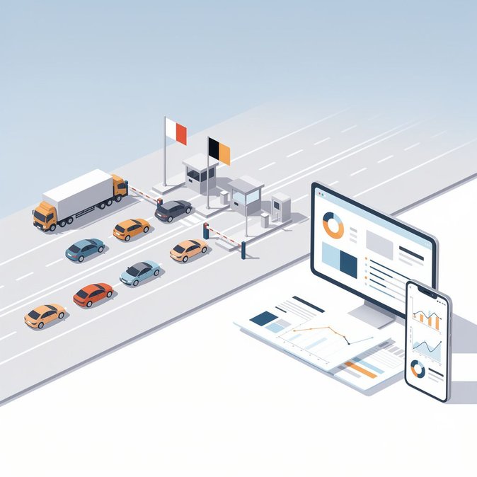 Live queue data reveal manageable waits at Poland–Germany crossings despite spot checks
