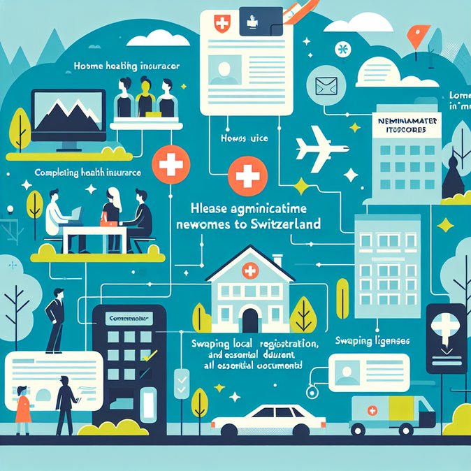 Guide for newly arrived expatriates highlights paperwork priorities in Switzerland