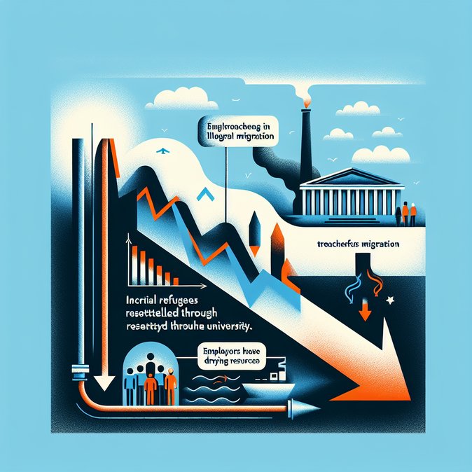 UK refugee resettlement through UN schemes drops 26 % as legal pathways narrow