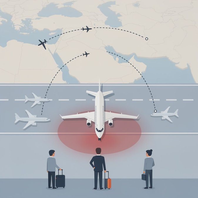 تعليق الرحلات في الشرق الأوسط يدفع الولايات المتحدة لإصدار تحذيرات جديدة لسفر الشركات