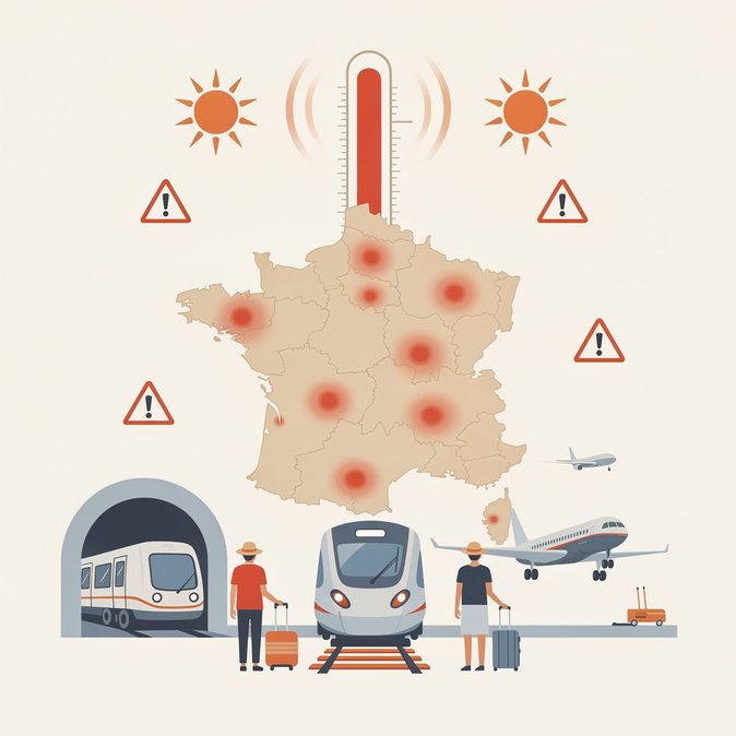 France extends red-alert heatwave vigilance to 37 departments, urges travellers to adapt plans