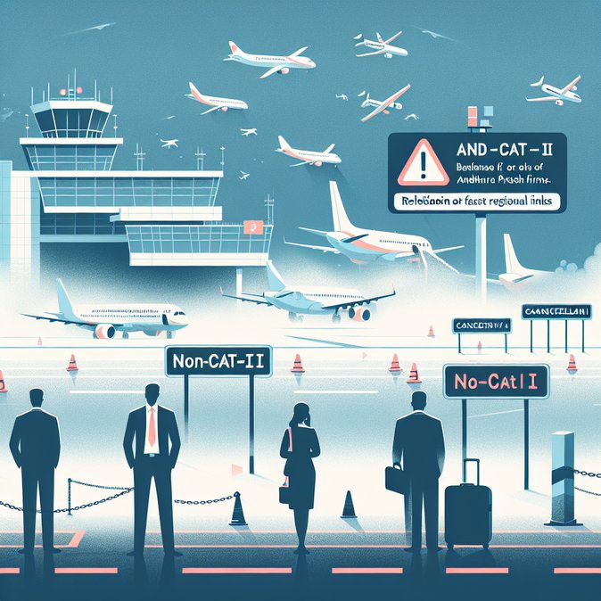 Dense fog at Vijayawada International Airport delays key regional business routes