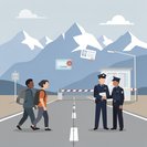 شرطة الحدود في باردونيكيا تعيد مهاجرين باكستانيين غير نظاميين خلال عمليات تفتيش في جبال الألب