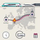 Engineering Works South of Brussels Divert OUIGO Brussels–Paris Trains on 25–26 July 2026