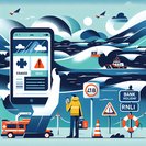 Coast Guard and RNLI issue water-safety alert as storms coincide with bank-holiday travel