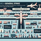 Three-Hour General Strike to Disrupt 54 Flights at Larnaca and Paphos Airports