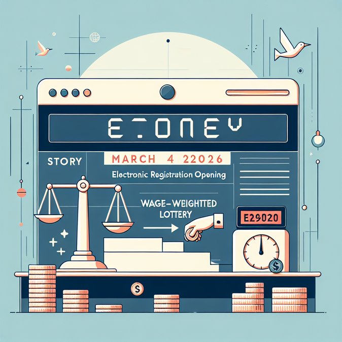 USCIS Opens FY 2027 H-1B Cap Registration; Wage-Weighted Lottery Debuts