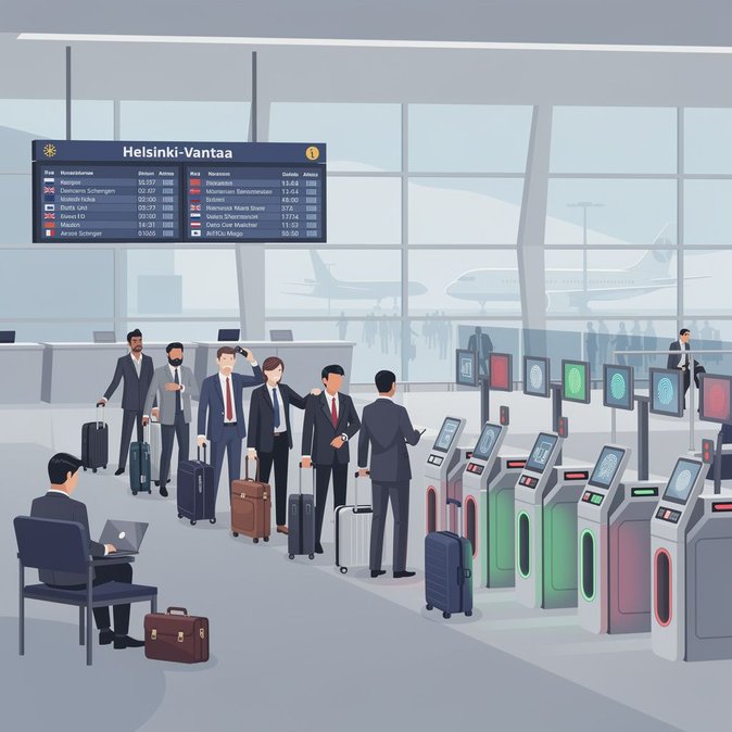 EU Entry/Exit bottlenecks spark warnings for Finland-bound summer travellers