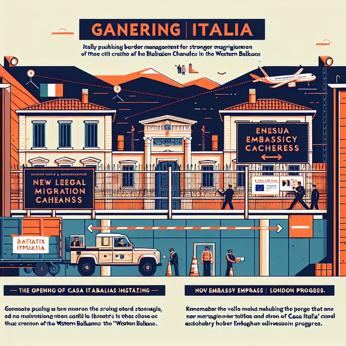 Foreign Minister Tajani puts migration high on agenda at Berlin-Process summit in London