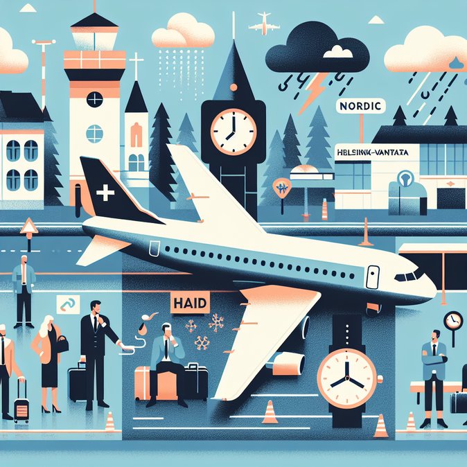 Finnair Cancels Six Key European Flights, Disrupting Business Travel Itineraries