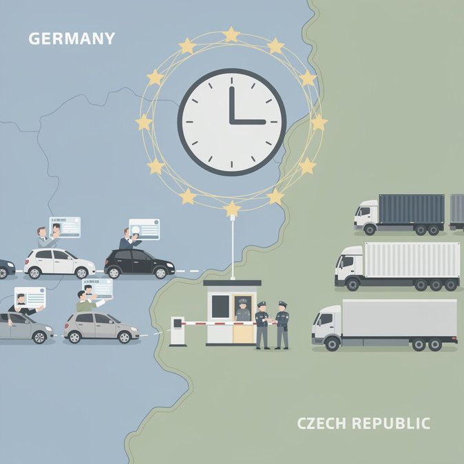 Germany keeps Czech land border checks in place until mid-September