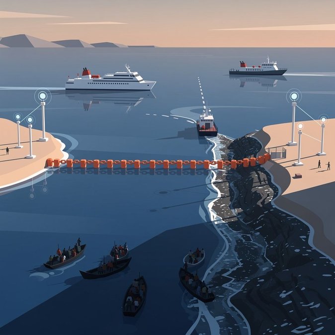 L'Espagne installe une barrière maritime de 500 mètres à Ceuta après 67 décès