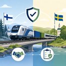 New cross-border rail rules streamline freight and passenger operations between Tornio (FI) and Haparanda (SE)