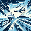 Borrasca Emilia paraliza conexiones marítimas y altera trenes en el sureste de España