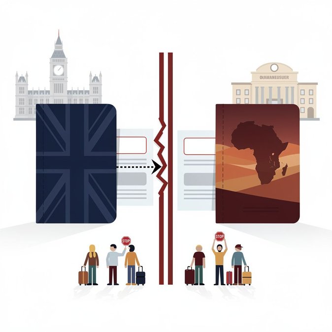 UK threatens blanket visa ban on Eritrea unless it accepts return of irregular migrants