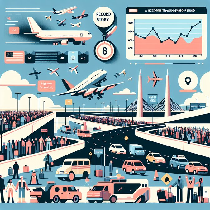 Record 81.8 Million Americans—and 6 Million Flyers—Expected for Thanksgiving Travel