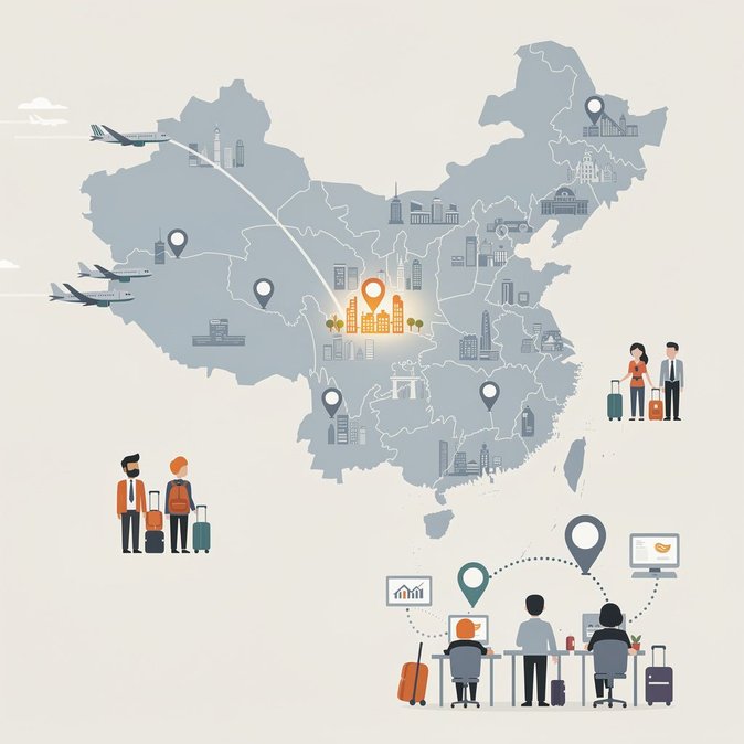 Las políticas de exención de visa impulsan a los visitantes extranjeros a elegir ciudades secundarias de China, revela plataforma de reservas