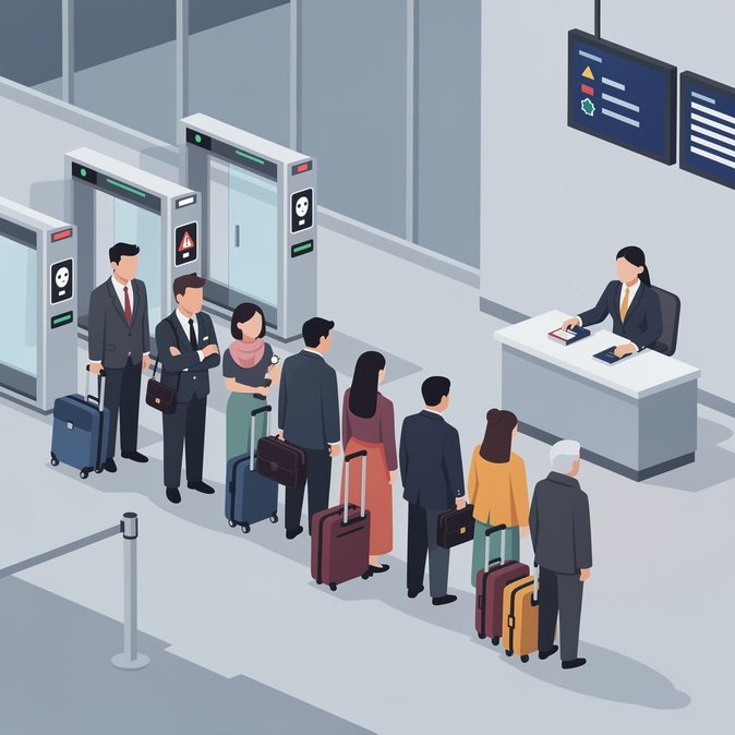Technical Glitches in EU Entry/Exit System Cause Long Queues at Spanish Airports