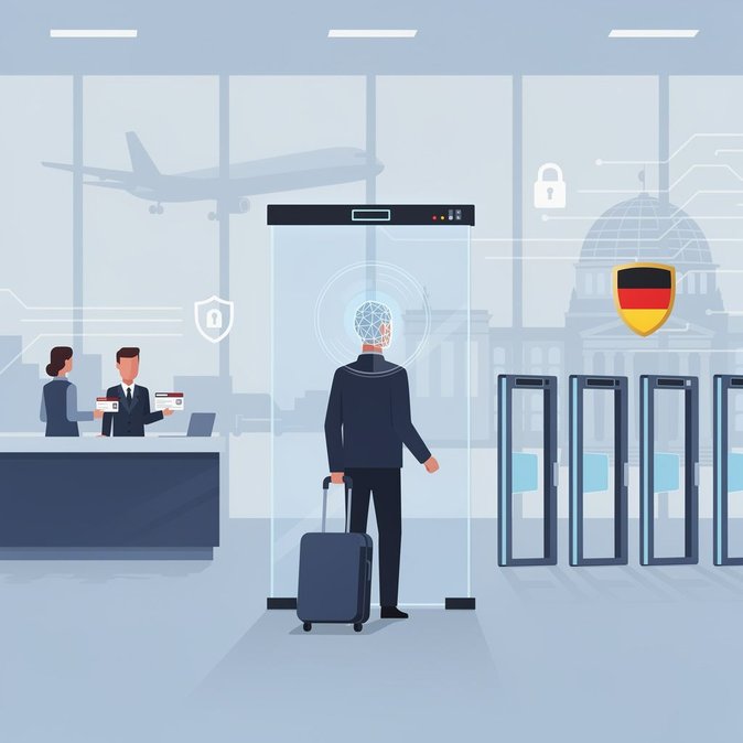 Le Bundestag adopte une loi pour permettre une gestion entièrement numérique des passagers dans les aéroports allemands