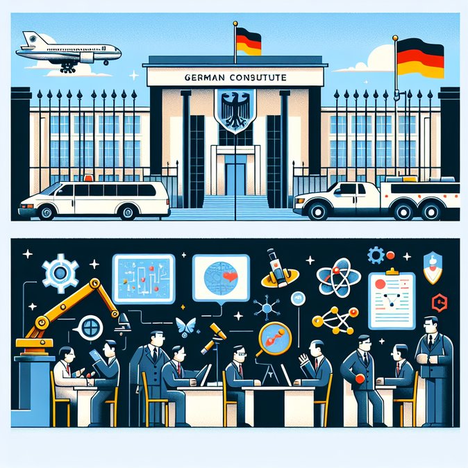 Les consulats allemands en Chine déclenchent des contrôles de sécurité approfondis, retardant les visas de travail et d'études