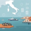 Italy Transfers 172 Migrants from Overcrowded Lampedusa Hotspot to Mainland Sicily