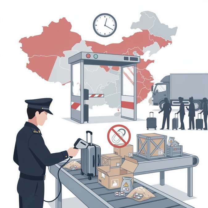 China steps up border security, seizing 4 tonnes of narcotics at ports since January