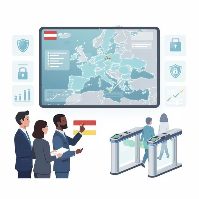 Grupo de Trabajo de la UE se Reúne para Abordar Vulnerabilidades en el Sistema Informático de Schengen; Austria Apoya un Intercambio de Datos Más Sólido