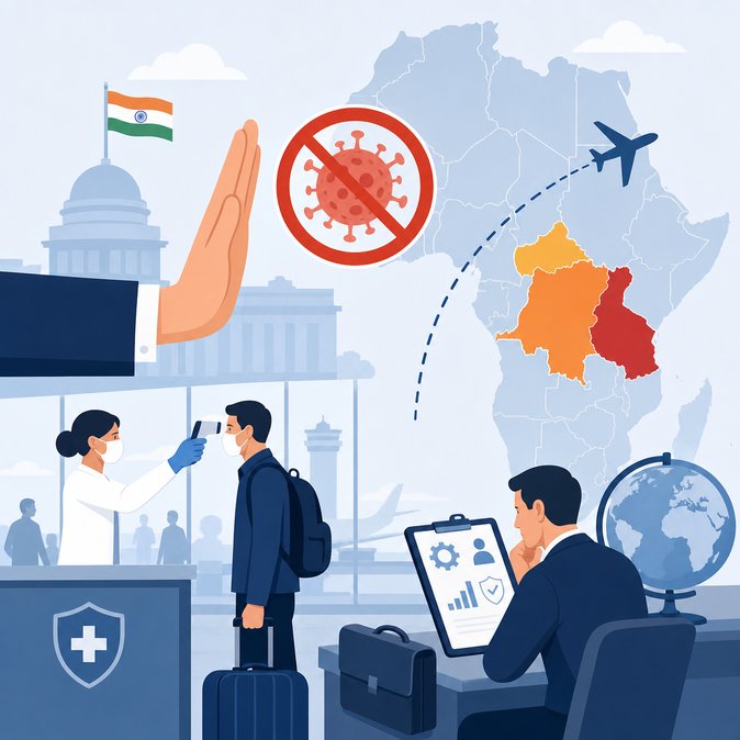 Government Issues Ebola-Linked Travel Advisory for Indian Nationals