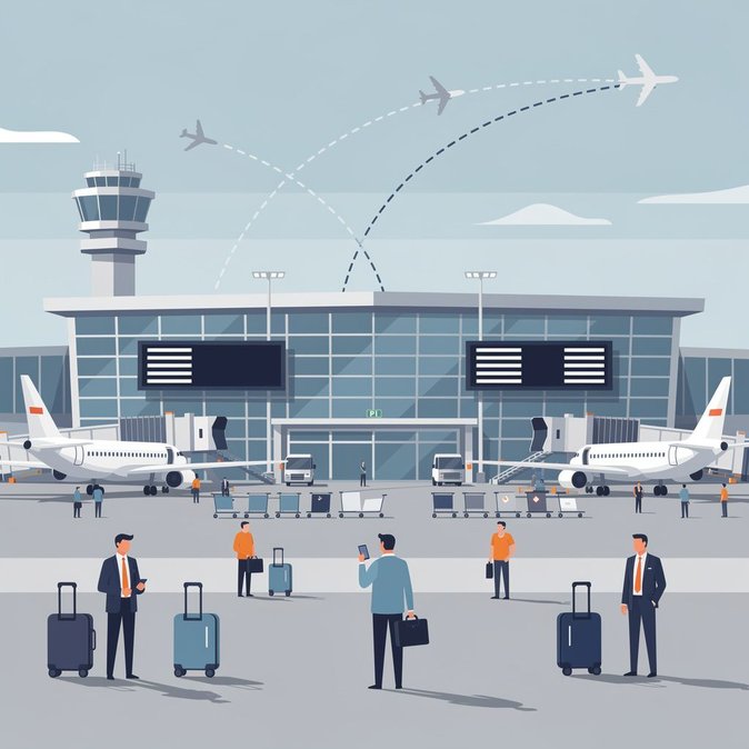 National strike grounds 100 flights at Brussels Airport, business travellers urged to re-route