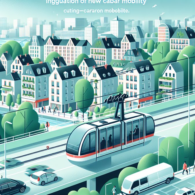 Île-de-France launches Câble C1, France’s first urban cable-car line