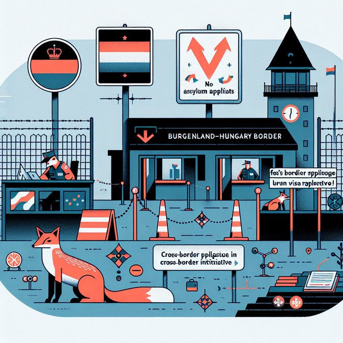 Austria Reports First-Ever Month With Zero Asylum Applications at Burgenland-Hungary Border