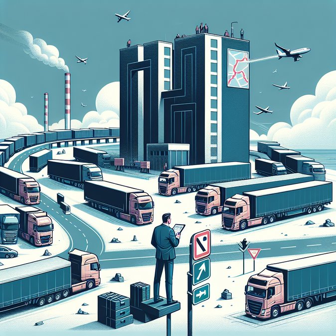 2,600 trucks trapped as Polish carrier blockade snarls key border crossings