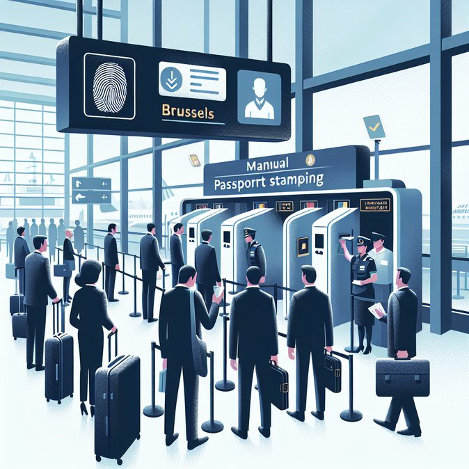EU authorises temporary pause on biometric checks, relieving Brussels Airport EES queues